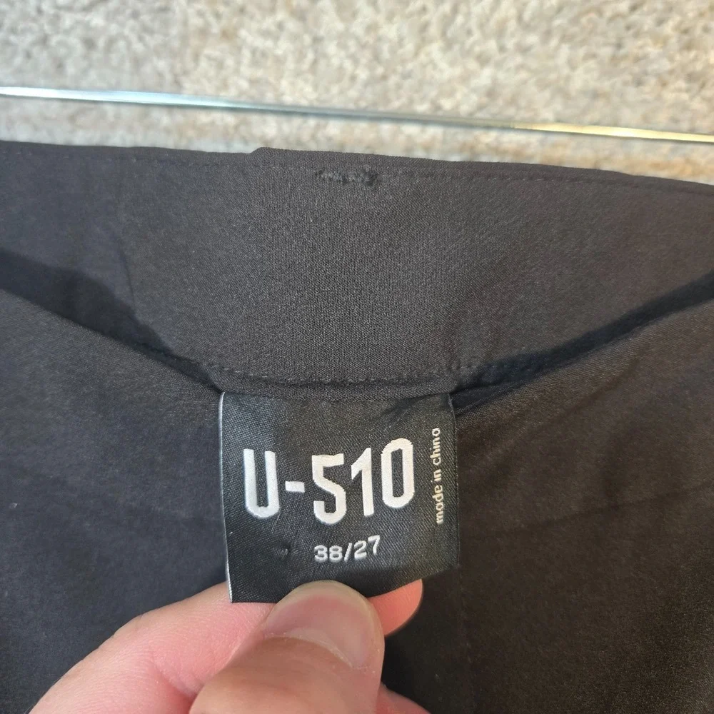 Under 510 U-510 Jon Performance Pants Men 38x27 Black NEW